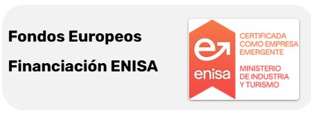 ENISA - Certificada como Empresa Emergente